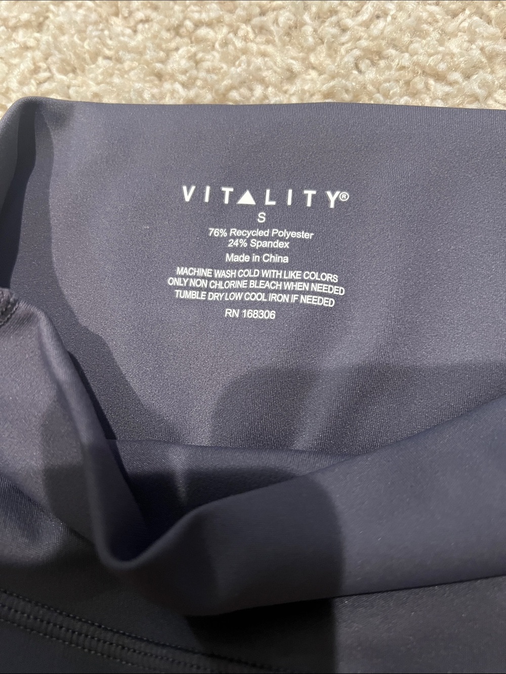 Vitality x Delaney Pulse Strappy Longline Bra & Biker Short Matching Set - Picture 4 of 8